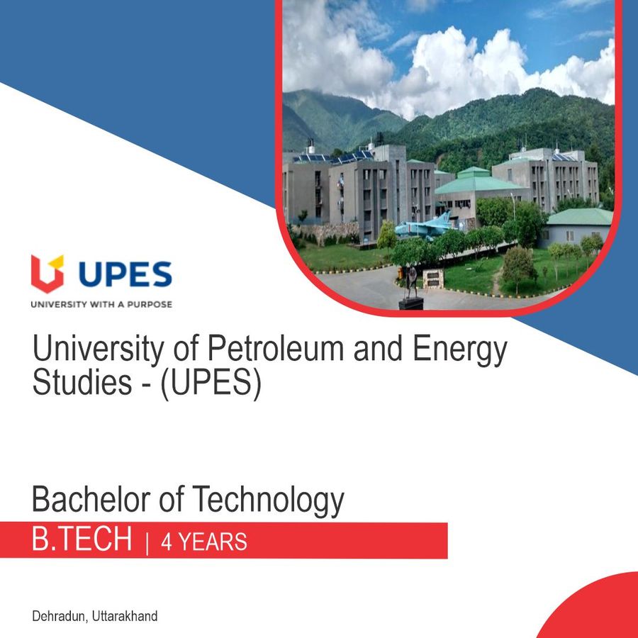 University of Petroleum And Energy Studies (Upes)